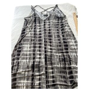 Ocean Blue‎ Sleeveless Strappy Dress Cover All SM Beach Poolside Coverup Tie Dye